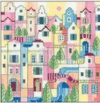 (image for) Impressions of Amsterdam - Impressions by Karen Carter Counted Cross Stitch Chart